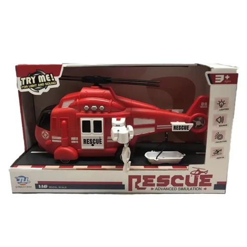 Rescue helicopter לוגו טובי צעצועים