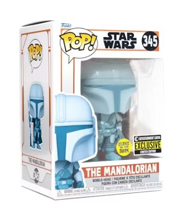 Star Wars The Mandalorian Pop Exclusive לוגו טובי צעצועים