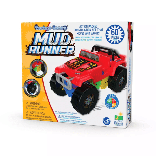 טכנו גיר גיפ להרכבה 60 חלקים  - Mud Runner