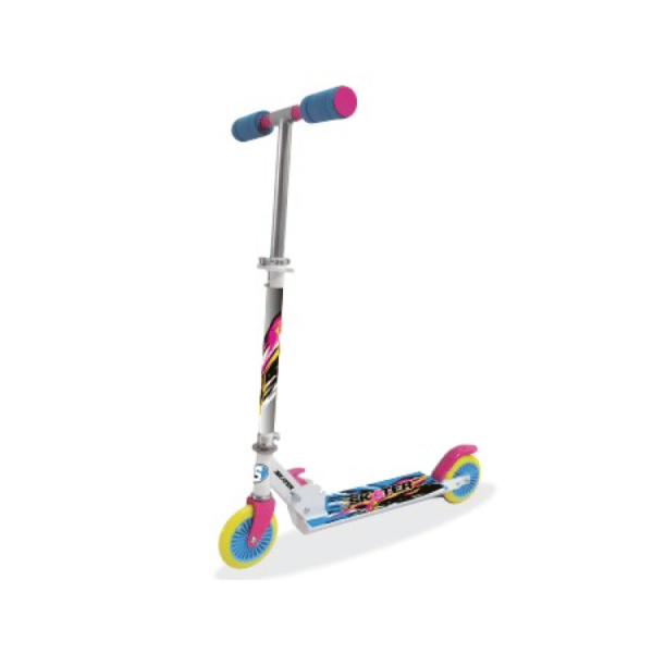 קורקינט אלומניום 2 גלגלים Skater Alpha וורוד לבן