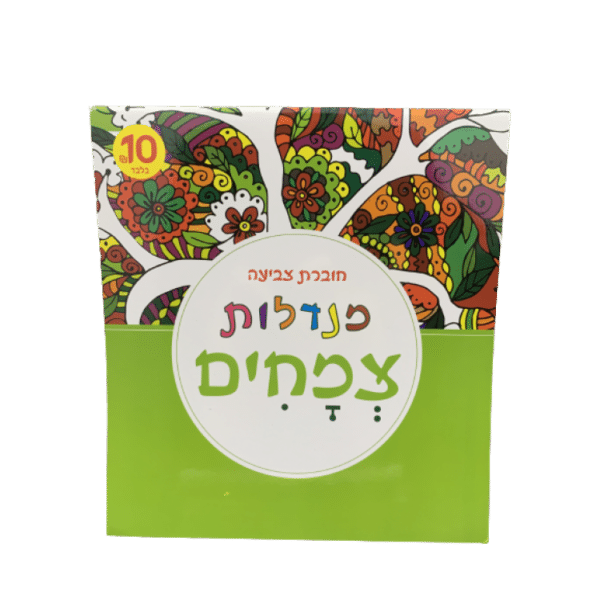 ⁦חוברת צביעה מנדלות מגוון⁩ – תמונה ⁦5⁩