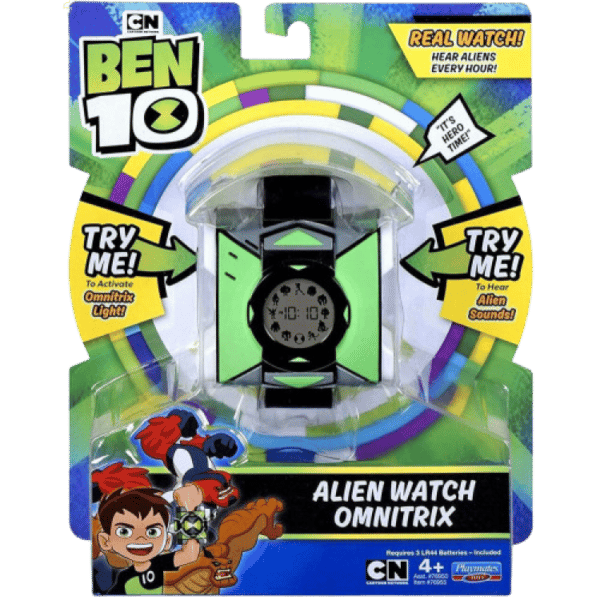 בן 10 | BEN 10 - שעון אמיתי ALIEN WATCH