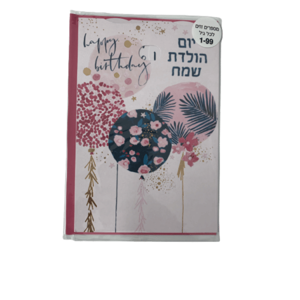 כ"ב TMS מספרים זזים יום הולדת בלונים